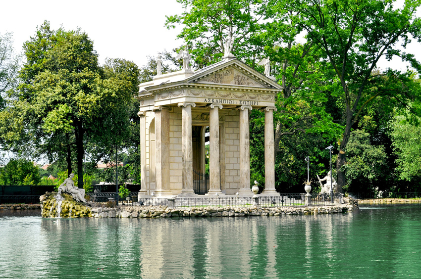 Giardino Villa Borghese Roma