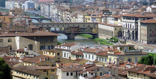 Firenze Panorama Ponte Vecchio