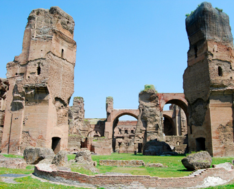 Ancient Rome: Caracalla Baths and Circus Maximus, private tour